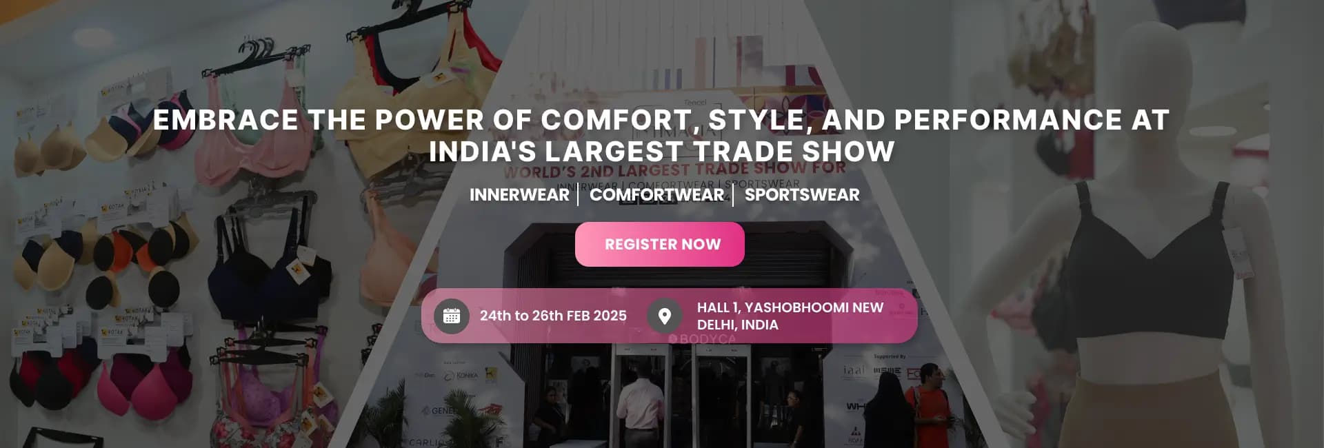 Innerwear collection showcase